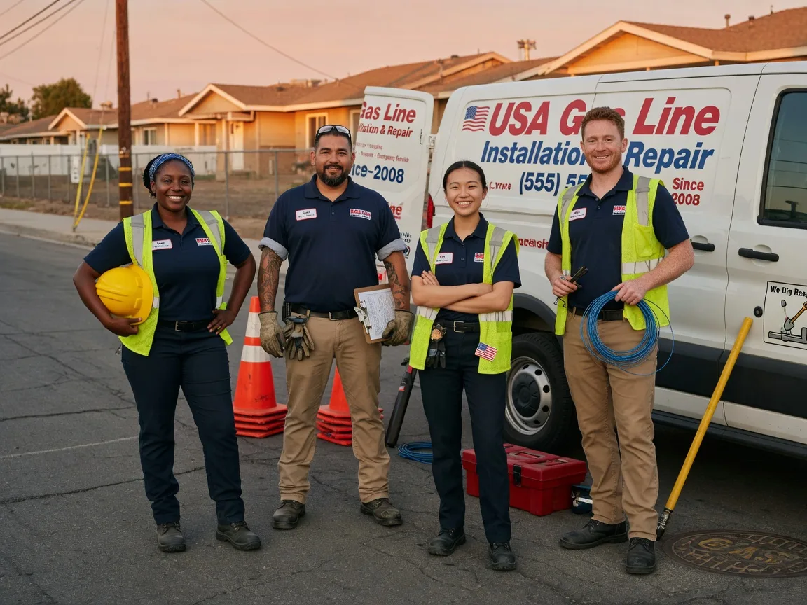 Gas Line Installation company in Lyons, KS